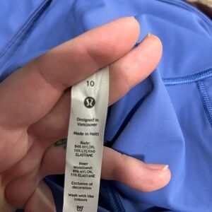 lululemon athletica Blue Leggings